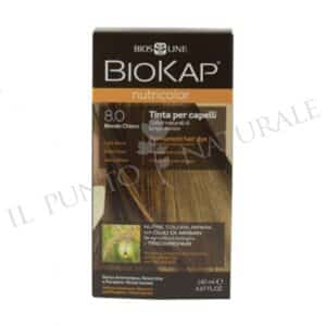Tinta per capelli Nutricolor BioKap - 8.0 Biondo chiaro 140 ml