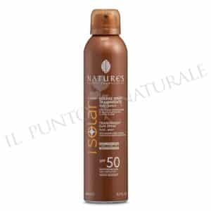 Solare Spray Trasparente SPF 50 200 ml Nature'sp