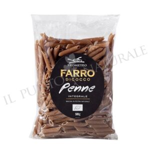 Pasta Penne Integrali di Farro "Le Farrette" Prometeo