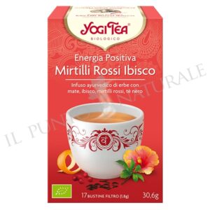 Yogi Tea - Energia Positiva Mirtilli Rossi e Ibisco