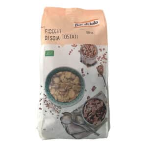 Fiocchi di soia tostati bio 500 gr. Loto