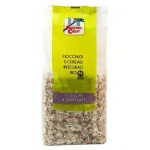 Fiocchi di 5 cereali integrali bio 500 gr. FSC