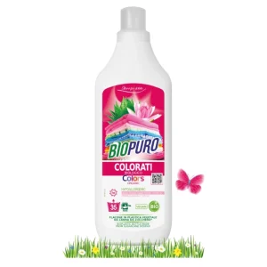 Biopuro Detersivo Colorati Bio - Aloe e Fior di Loto 1L